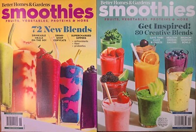 Smoothies: Better Homes & Garden Magazine Set Of 2- BRAND NEW-image