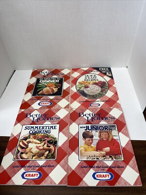 lot 4 Better Homes & Gardens Cookbook Paperbacks-image