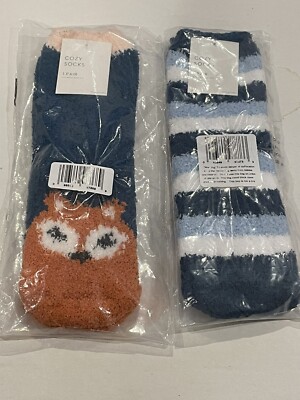 Cozy Socks Soft New In Package Fits Sock Sizes 9 -11-image
