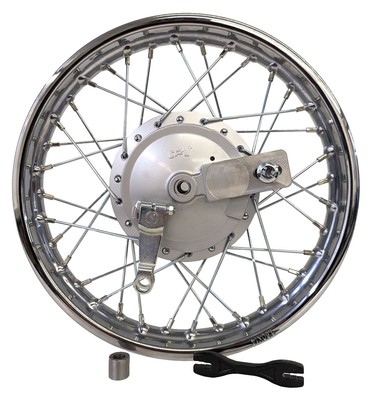 Complete Rear Rim Wheel Sprocket 14x1.60 for Honda 1977-79 XL 75 1980-85 XL 80-image