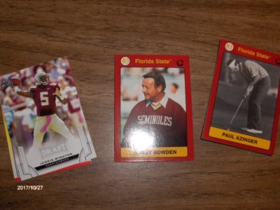Florida State all sports,Bowden,Winston,Ponder,Tate,30 cards-image
