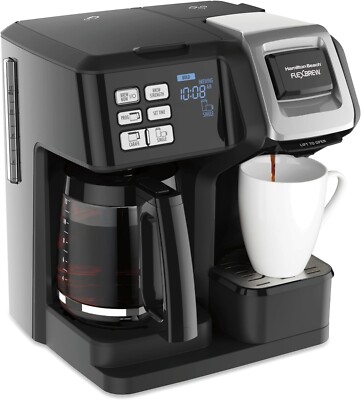 Hamilton Beach 49976 FlexBrew Trio 2-Way Coffee Maker, Compatible K-Cup Pod-image