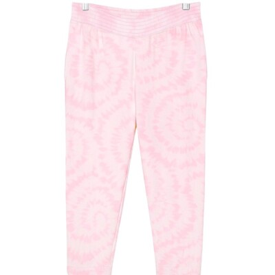 Steve Madden Lounge Pants Women XXL Pink Tie Dye Joggers Soft Cozy Pocket Casual-image
