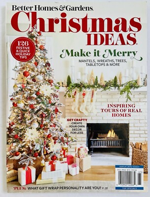 Better Homes & Gardens Magazine 126 CHRISTMAS IDEAS Make it Merry 2021-image