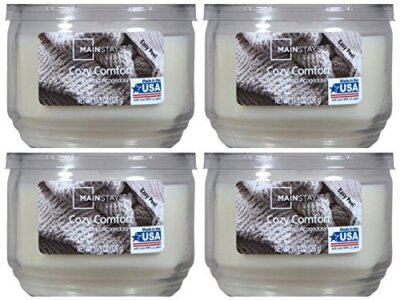 Mainstays 11.5oz Scented Candle, Cozy Comfort 4-Pack-image