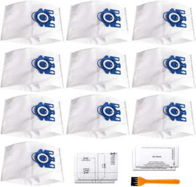 15Pcs Vacuum Cleaner AirClean 3D Efficiency Dust Bags Replace Miele for Miele GN-image