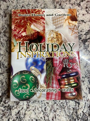 Better Homes & Gardens Holiday Inspirations Book 2001 Hardcover Merideth Craft-image