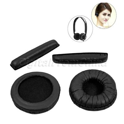 Ear Pads + Headband Cushions for Sennheiser PX100 PX200 PXC150 PXC250 Headphones-image