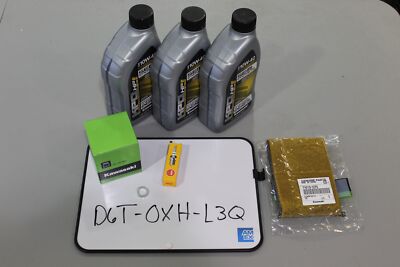 1988-2002 Kawasaki Bayou 220 Complete Maintenance Kit TUNE UP OIL CHANGE-image