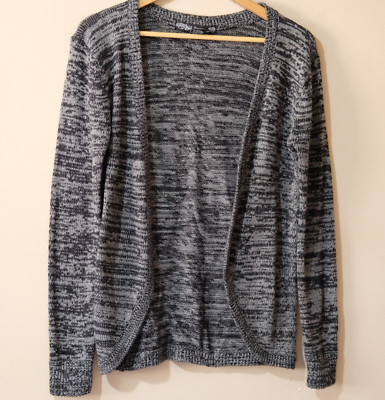 Ashley by 26 International Size M Open Long Sleeve Cardigan Sweater #p83-7-image