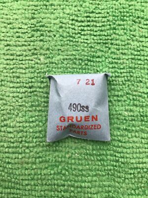 Gruen 490ss 721/1072 Balance Wheel Complete Watch Part-image