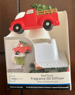 Christmas Mainstays Red Truck Fragrance Oil Diffuser-image