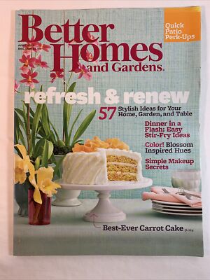 BETTER HOMES & GARDENS MAGAZINE - APRIL 2013 Best-Ever Carrot Cake-image