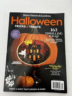Better Homes & Gardens Halloween Trick & Treats November 2023 Magazine Thrilling-image