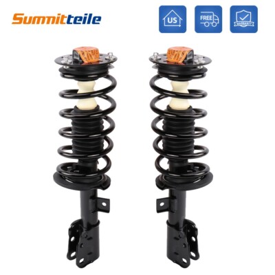 2PCS Front Complete Struts Coil Spring Assembly For Chevy Equinox 08-10 Vue V6-image
