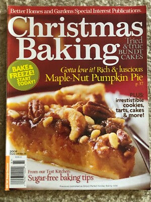 CHRISTMAS BAKING Special Interest  Better Homes & Gardens  2008-image