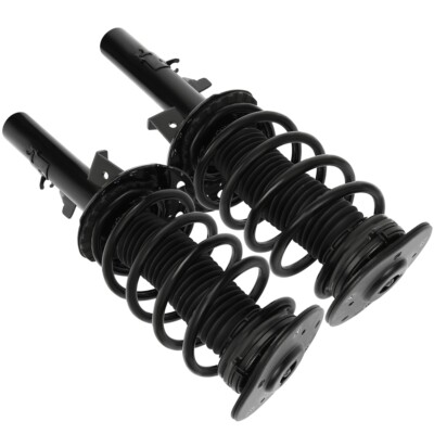 [2pcs] For Volvo S80 2007-2013 Front Complete Struts Coil Springs Assembly Pair-image