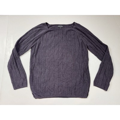 Barefoot Dreams Cozy Chic Ultralite Knit Pullover Purple Sweater Women’s XL-image