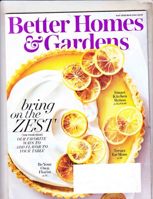 BETTER HOMES & GARDENS MAGAZINE-----MAY 2020-image