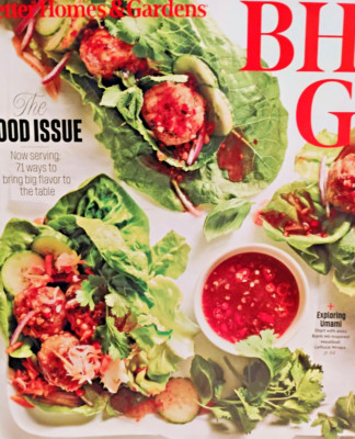 Better Homes And Gardens BHG Magazine MARCH 2025 FOOD ISSUE Big Flavor VGUC Nice-image