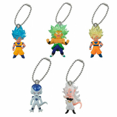 Dragon Ball UDM The Best 34 Keychain Swing Collection Broly Goku Frieza Android-image