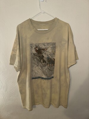Vintage Bleach Faded Sailor Graphic T Shirt “Expect High Winds”  Size 2 XL-image