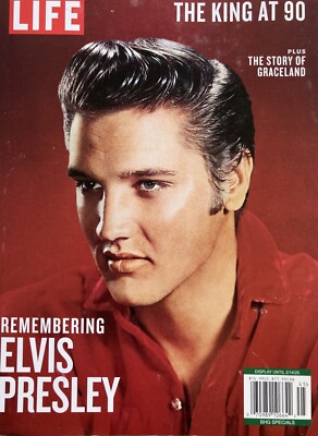 REMEMBERING ELVIS PRESLEY - THE KING AT 90  2024 LIFE SPECIAL MAGAZINE-image