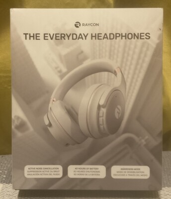 Raycon The Everyday Over the Head Headphones - White-image