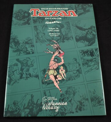 Tarzan in Color Volume 16 (1947-1948) Edgar Rice Burroughs Hardcover NBM 1996-image