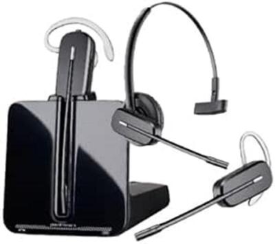 Plantronics CS540 Convertible Wireless Headset System with Over-Head Adapter-image