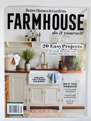 Better Homes & Gardens Magazine - FARMHOUSE Do It Yourself - 2023-image