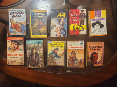 approx 180 vintage PB westerns from 1940's to 50's your choice buy more and SAVE-image