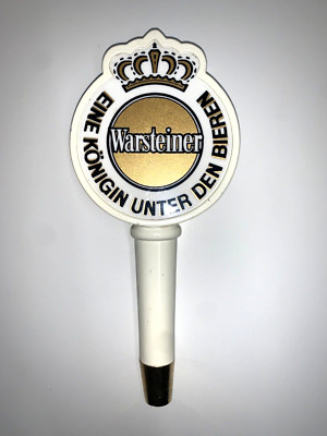 Rare Warsteiner Tap Handle Retro Vintage Design Germany Import Beer Knob-image