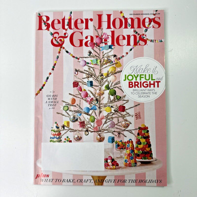 Better Homes & Gardens Magazine December 2018 Joyful Bright Issue Food Lifestyle-image