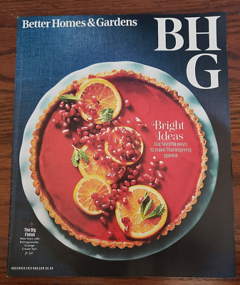 BETTER HOMES & GARDENS MAGAZINE ~NOVEMBER 2022-image