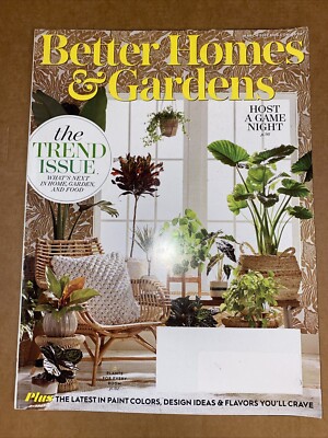 BETTER HOMES AND GARDENS Magazine MARCH 2019 Trend Whats Next HOME GARDEN & FOOD-image
