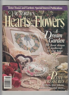 Better Homes and Gardens Victorian Hearts and Flowers Magazine 1992 -image