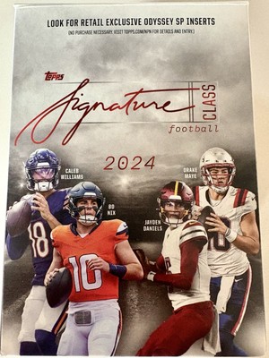 2024 Topps Signature Class Football Base Pick From List / Complete Your Set!-image