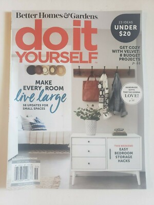 BETTER HOMES & GARDENS DO IT YOURSELF JANAUARY 2020 BRAND NEW MAGAZINE 23 IDEAS-image