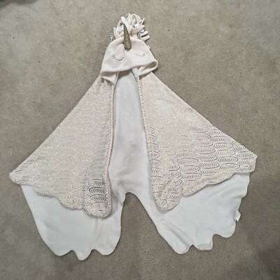 Justice Girls Hooded Unicorn Cozy Blanket With Pockets-image