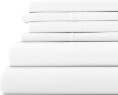Linen Market Queen Sheet Set 6 Piece - Ultra - 6 Piece, White -image