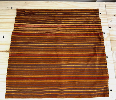 Set 4 Vintage Pier 1 Stripe Placemat  14” x 20” NWT-image