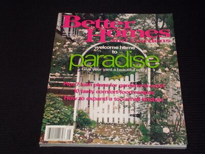 2001 MAY BETTER HOMES & GARDENS MAGAZINE - PARADISE COVER - E 4561-image
