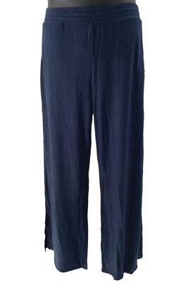 Soft & Cozy Loungewear Women's Hacci Pants Navy-image