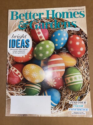 Better Homes & Gardens Magazine 100th Anniversary April 2022 106 pages FREESHIP-image