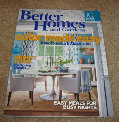 Better Homes and Gardens Magazine - March 2015-image