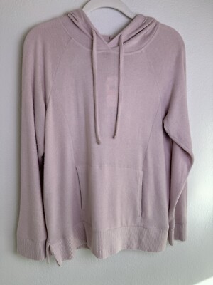 Hippie Rose Soft Cozy Hacci Pullover Hoodie Sweater Size S New-image