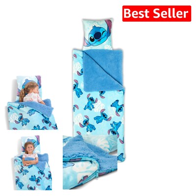 Cozy Silk Touch Sherpa Sleeping Bag - Officially Licensed, All-Season Comfort-image