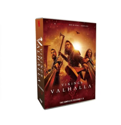 Vikings: Valhalla – The Complete Series (Seasons 1-3) DVD Box Set | New & Sealed-image