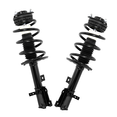 2X Front Complete Strut & Coil Spring w/Mounts For 2009-17 Dodge Journey V6 New-image